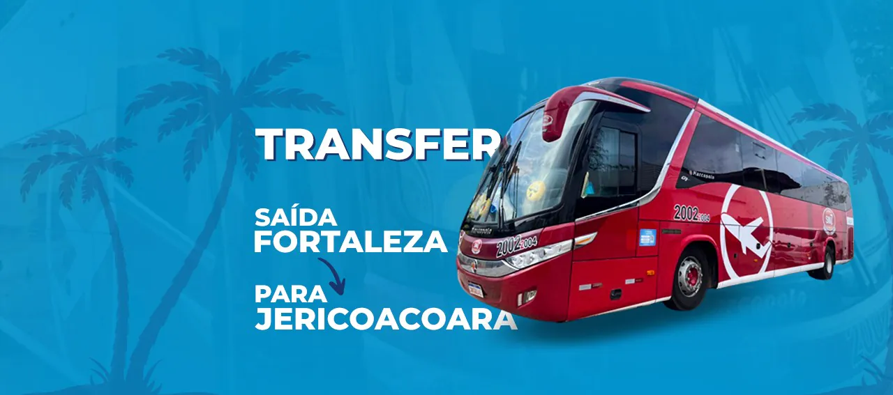Vaga em Ônibus de Fortaleza para Jericoacoara (Serviço Regular e Compartilhado)