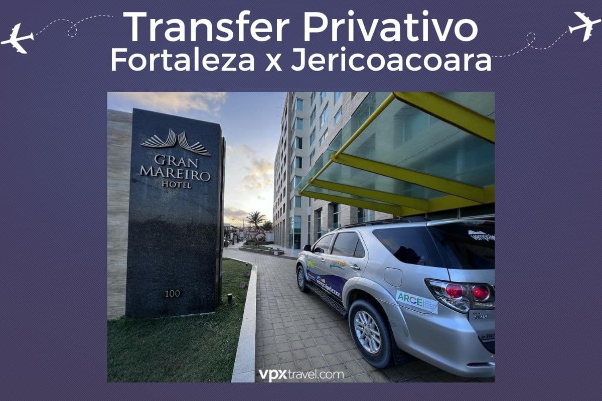 Transfer Privativo Fortaleza x Jericoacoara